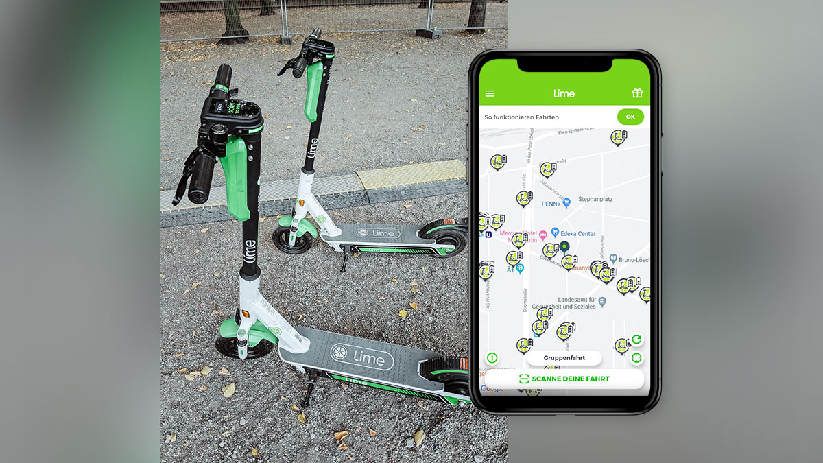SymfonyLive 2019: Lime E-Scooter + App
